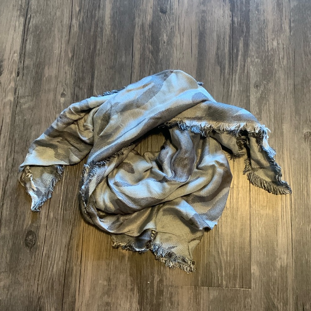 Maurice’s Scary Grey Camo with Fringe